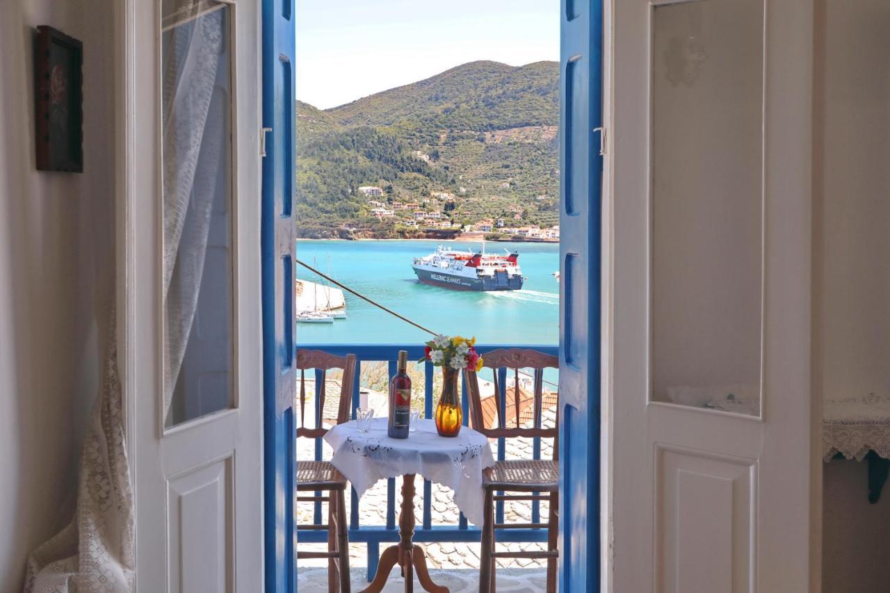 Skopelos House In Castle Panormos  المظهر الخارجي الصورة